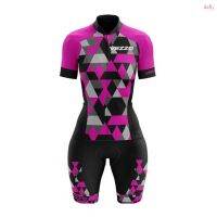 [COD] 2021VEZZO Womens Cycling Skinsuit Sets Maillot Ropa Jumpsuit Kits Macaquinho Ciclismo Feminino