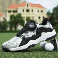 Mens Professional Golf Shoes 2023 New Nail Free Golf Walking Training Sneakers Mens Grass Comfortable Sneakers