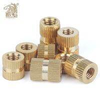 [A TOOL] 100Pcs/50Pcs/20Pcs M.4 M1.6M2.5M4 M5 M6Brass ใส่ Nut ฉีด MoldingKnurledInserts ถั่ว