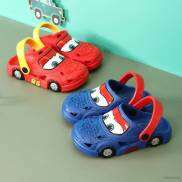 DISNEY Gs2 Dép Xăng Đan Đi Biển Chống Trượt In Hình Tia Chớp McQueen SG2