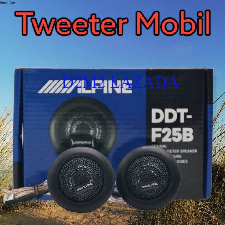 TWEETER MOBIL ALPINE DDT-F25B HARGA 1 PASANG | Lazada Indonesia