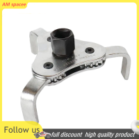 ? AM เครื่องมือกรองน้ำมันสำหรับซ่อมรถยนต์ Auto adjustable Two WAY Oil FILTER removal Key Auto Car repairing Tools 63-102mm