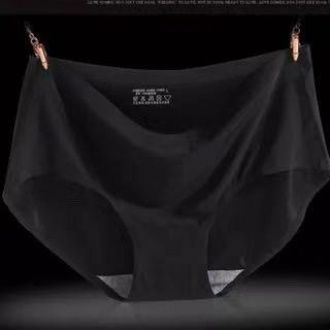 5PCS Women Seamless Underwear Women Mid-Waist Plus-size Panties Summer