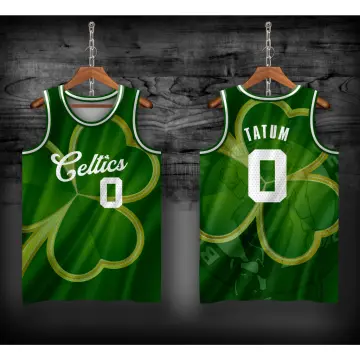 Men's Boston Celtics Jayson Tatum #0 Nike White 2021-22 75th Anniversary  Jersey-Classic Edition