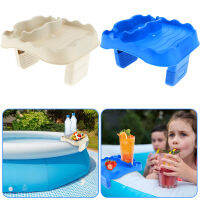 2Pcs Hot Tub ตารางถาดปรับ Hot Tub ด้านข้างตาราง2ถ้วยผู้ถือ Nonslip Inflatable สระว่ายน้ำเครื่องดื่มถ้วยผู้ถือเหนือ Ground