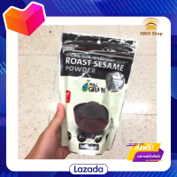 ?Promotion?จัดส่งฟรี งาดำคั่วบด 100% ตรา เพียวเกรน Pure Grain Roast Sesame powder 80g ธัญพืช งาดำ งาคั่ว มีเก็บปลายทาง