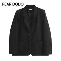 PEAR DODO เสื้อเกาหลีสบายๆหลวมสำหรับผู้หญิง