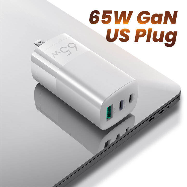 65w-gan-charger-pd-usb-type-c-fast-charger-quick-charge-qc4-0-qc3-0แบบพกพาสำหรับ-pro-mate20