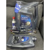 [พร้อมส่ง]น้ำมันเครื่องดีเซล  AISIN FULLY SYNTHETICสังเคราะห์100% CI-4/SL 10W-40 6ลิตรแถม1ลิตร