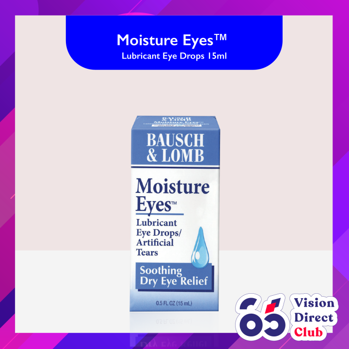 Moisture Eyes Lubricant Eye Drops 15ml Lazada Singapore