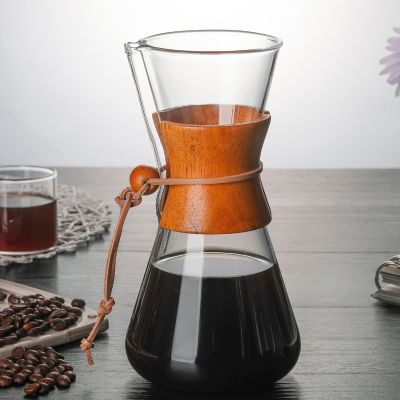 [hot]☈  Resistant Glass Durable Kettle Reusable Drip Filter Maker Practical Coffeeware
