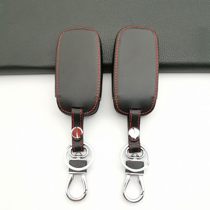 leather-key-case-key-cover-for-toyota-daihatsu-both-rocky-root-smart-keyless-entry-remote-control-protector-car-accessories