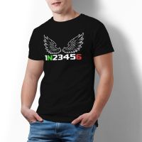 1N23456 Angel T Shirt Motorcycle Tshirt Graphic Cotton Tee Shirt Male