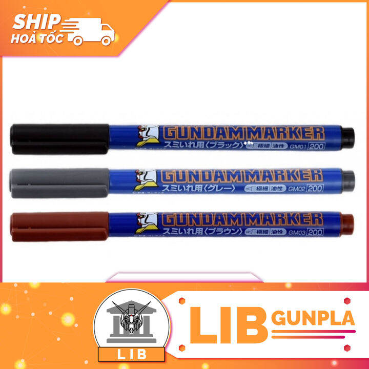 Dụng Cụ Lắp Mô Hình Bút Sơn Mô Hình Gundam Marker - Bút Kẻ Line / Lằn Chìm  | Lazada.Vn