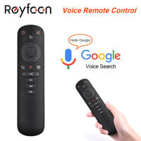 G50S Voice Control Air Mouse with Gyro Sensing Mini Wireless G50 Smart Remote Backlit For Android box PC PK G10 G10S G20 G30