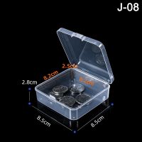 Transparent Plastic Jewelry Storage Display Boxes Screw Storage Box Rectangle Hardware Tool Accessories Organizer