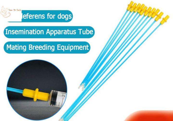 【Dream】50PCS Artificial Insemination for Dog Canine Hybridization Mating Breeding Equipment Pet