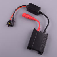 รถ Ultra Slim Digital HID Xenon ballast Conversion Kit สีดำ Fit สำหรับ Universal DC12V 55W