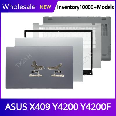 New Original For ASUS X409 Y4200 Y4200F Laptop LCD back cover Front Bezel Hinges Palmrest Bottom Case A B C D Shell Plastic