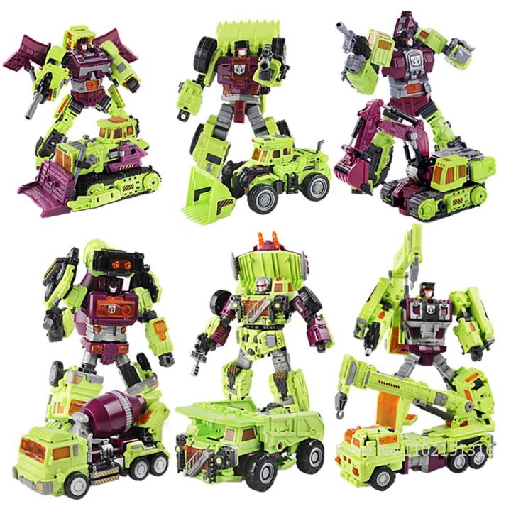 42Cm NBK Transformation Devastator G1 GT Combiners Toy Combiner Car ...