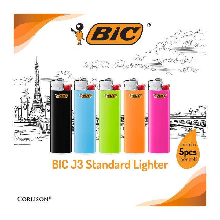 BIC J3 Standard Lighter By Corlison Lazada Singapore