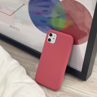 Silicone Case (raspberry colors)