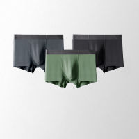 Brand Mens Antibacterial Underwear Men Soild Boxers Underpants Male Regenerated Cellulose Fiber Panties Breathable Shorts