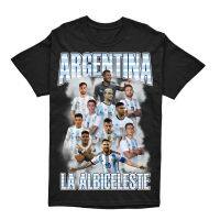 【HOT】เสื้อยืด ลาย World Cup 2022 ARGENTINA พรีเมี่ยม100%cotton