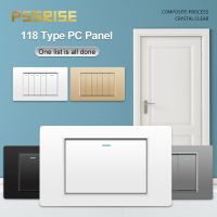 PSSRISE 118 Type Brazil AU US Wall Switch 16A 2 Way Light Switch PC Panel ON OFF Power Push Button Rocker Switch 1/2/3/4/5/6Gang