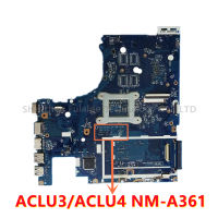 ACLU3ACLU4 NM-A361เมนบอร์ดสำหรับ G50-80 G50-80M แล็ปท็อปเมนบอร์ด Atari I57 CPU R5 M330 2GB GPU 216-0867030 DDR3