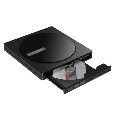 Deepfox เครื่องเล่น CD DVD ROM USB3.0 DVD-RW CD-RW ภายนอกแบบพกพาไดรฟ์เขียนเครื่องไรท์แผ่นสำหรับ Macbook Air/โปรแล็ปท็อปที่เชื่อถือได้ลดราคา