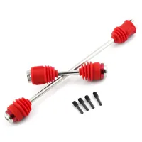 Center Driveshafts CVD 5650R with Dust Boots Brand New More Durable for 1/10 Traxxas Summit Old E-Revo Upgrades Parts Accessories 1