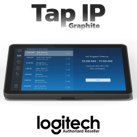 Logitech TAP Scheduler (Graphite) จอควบคุมการประชุมระบบสัมผัส สีดำ ของแท้ ประกันศูนย์ 2ปี