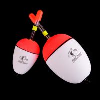 □☇✟ 1Pcs EVA Luminous Fishing Night Float Light Stick Foam Plastic Bobber Sea Rock Fishing Striking Floats 10g-100g Fish Accessories