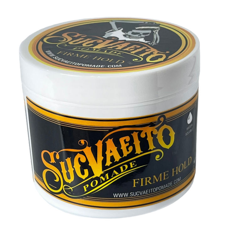 Suavecito Pomade: Suavecito Pomade là chất keo tạo kiểu tóc tuyệt vời mà bạn không nên bỏ qua. Với khả năng giữ nếp suốt cả ngày và không lo bóng nhờn, chất keo này sẽ giúp cho kiểu tóc của bạn trở nên nổi bật hơn nhiều. Hãy xem hình ảnh liên quan đến Suavecito Pomade để thấy sự tuyệt vời của sản phẩm này!