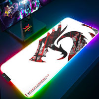 Mouse Pad With Rgb Computer Anime MSI Gamer Car REDRAGON Play Mat Cute Gaming Xxl Pc Backlight Keyboard Mause Accessories Rug