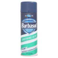 บาร์บาโซล ซู้ตติ้งอโล ธีค &amp; ริช ผลิตภัณฑ์ใช้สำหรับโกนหนวด 198กรัม/Barbasol Soothing Alotec &amp; Rich Shaving Product 198 grams