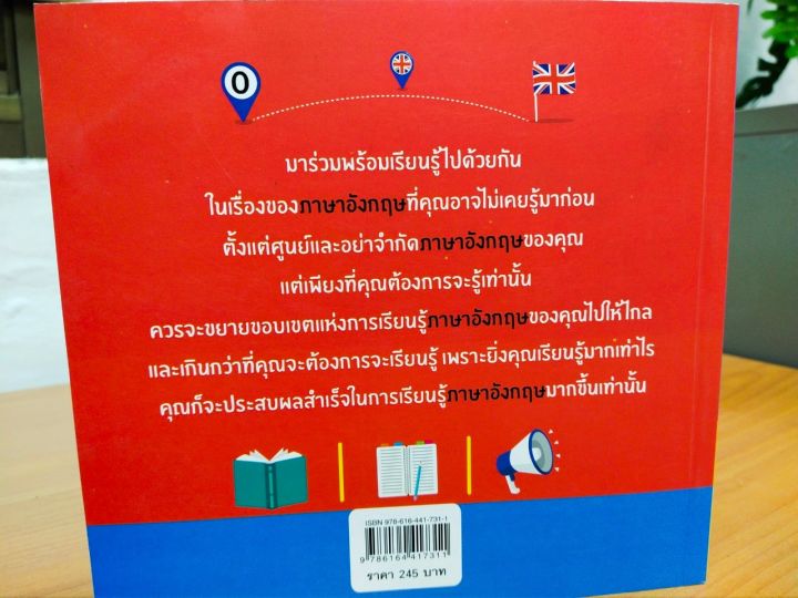 หนังสือภาษาอังกฤษ-เรียนภาษาอังกฤษขากศูนย์-จนอ่าน-เขียน-พูด-คล่องได้เป๊ะ