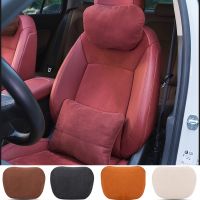 Top Quality Car Headrest 5 Colors Neck Support Seat Soft Comfortable Universal Adjustable Car Seat Back Head Neck Waist Pillow