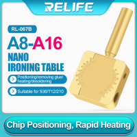 ใหม่ RELIFE RL-067B A8-A16 3 In1มัลติฟังก์ชั่ขนาดเล็กโต๊ะรีดผ้าสำหรับ936210 T12สากลความร้อนถอดแพลตฟอร์มเครื่องมือ