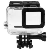 【COOL】 xqwznb เคสกันน้ำใต้น้ำสำหรับ Hero 5 6 7สีดำ Go Pro Hero 6 7กล้องกีฬาอุปกรณ์เสริมเคสป้องกันดำน้ำ