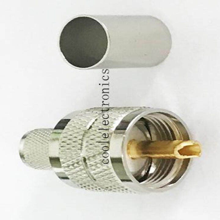 5pcs-uhf-pl259-plug-male-crimp-rg8-lmr400-rg213-rg165-rg393-7d-fb-rf-coax-coaxial-connector