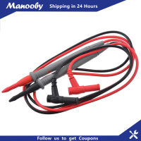 Manooby ชุดตัวทดสอบมัลติมิเตอร์สากล1000V 20A หัวเข็มโพรบสำหรับมัลติมิเตอร์เครื่องทดสอบตะกั่วชุดมัลติมิเตอร์ทดสอบอิเล็กทรอนิกส์ทนทาน