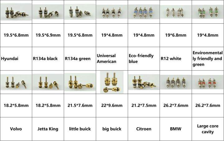 hot-lozklhwklghwh-576-hot-w-แกนวาล์วสำหรับ-citroen-beverly-peugeot-fiesta-transit-connect-2014-volvo-saab-รถยนต์เครื่องปรับอากาศ-a-c-ระบบ10ชิ้น