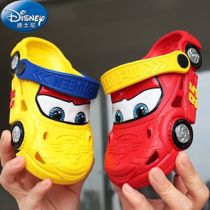 RB7 Car crocs For Kids/Lightning McQueen Crocs 24-35 | Lazada PH