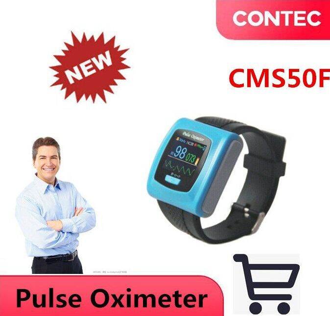 CONTEC CMS50F Wrist Pulse Oximeter Adult Finger Probe Blood Oxygen SPO2