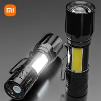 sell well feytu308 - / Xiaomi แบตเตอรี่ในตัว XP-G Q5โฟกัสซูม Mini Led ไฟฉายไฟฉายโคมไฟโคมไฟปรับไฟฉายกันน้ำ T6 Led Light