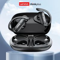 Lenovo Thinkplus หูฟัง XT60B ไร้สายระบบสัมผัสหูฟังออกกำลังกายบลูทูธไร้สายพร้อมเฮดเซ็ตกันน้ำหูฟังเอียร์บัดลดเสียงรบกวนของไมค์