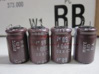 30PCS/50PCS Japan NIPPON electrolytic capacitor 200V68UF 12.5X20 KXG of low-frequency high-frequency long life free shipping