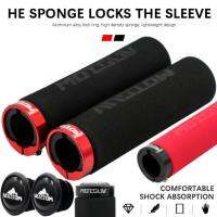 1 Pair Bicycle Grips Ultralight Anti-slip Ручки Велосипедные MTB Mountain Bike Grips Soft Sponge Shockproof Handles for Bicycle Handlebars